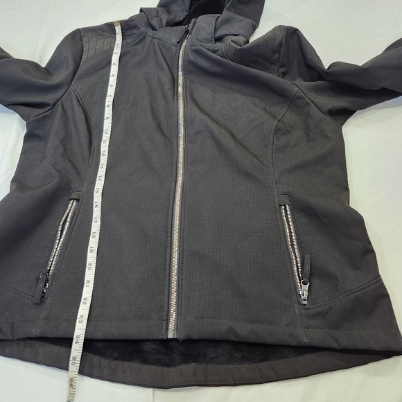 Free country size XL rain jacket soft shell faux fur lining full zip - Picture 7 of 10